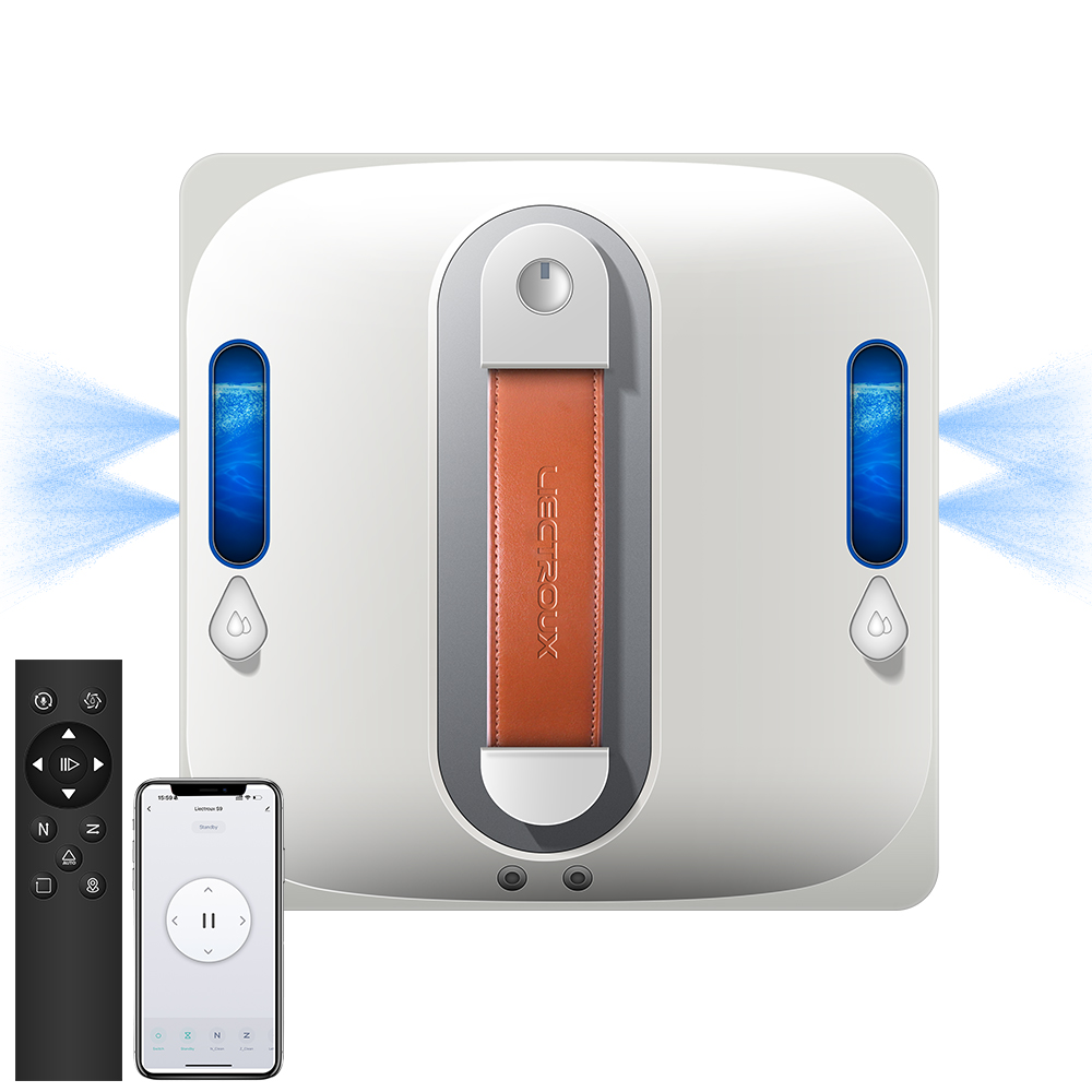 Robotti-ikkunanpesin - LIECTROUX - S11 - 4-suuntainen suihkutus - lasin tunnistus - Bluetooth-ohjaus
