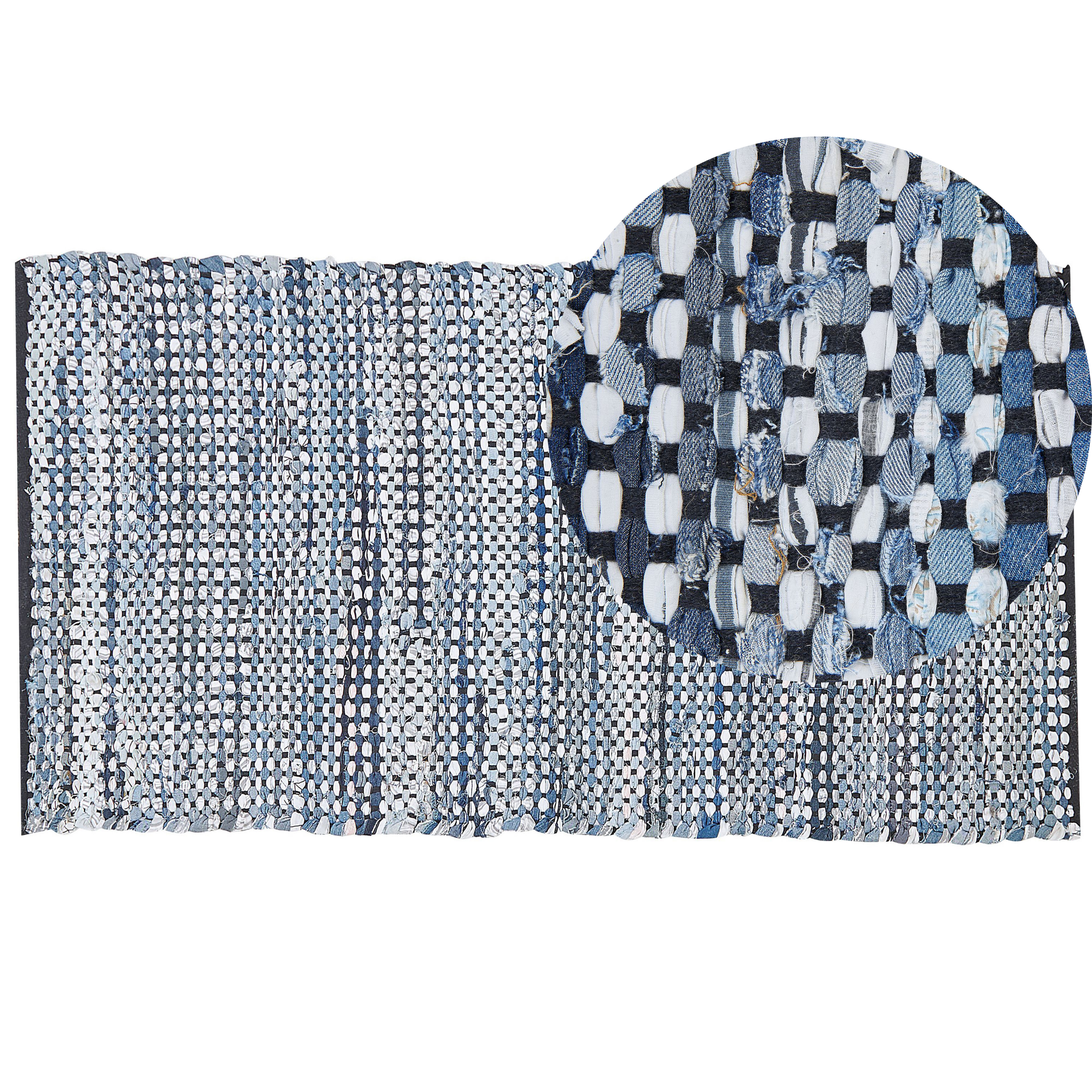 Matto ALANYA Monivärinen 80 x 150 cm puuvilla