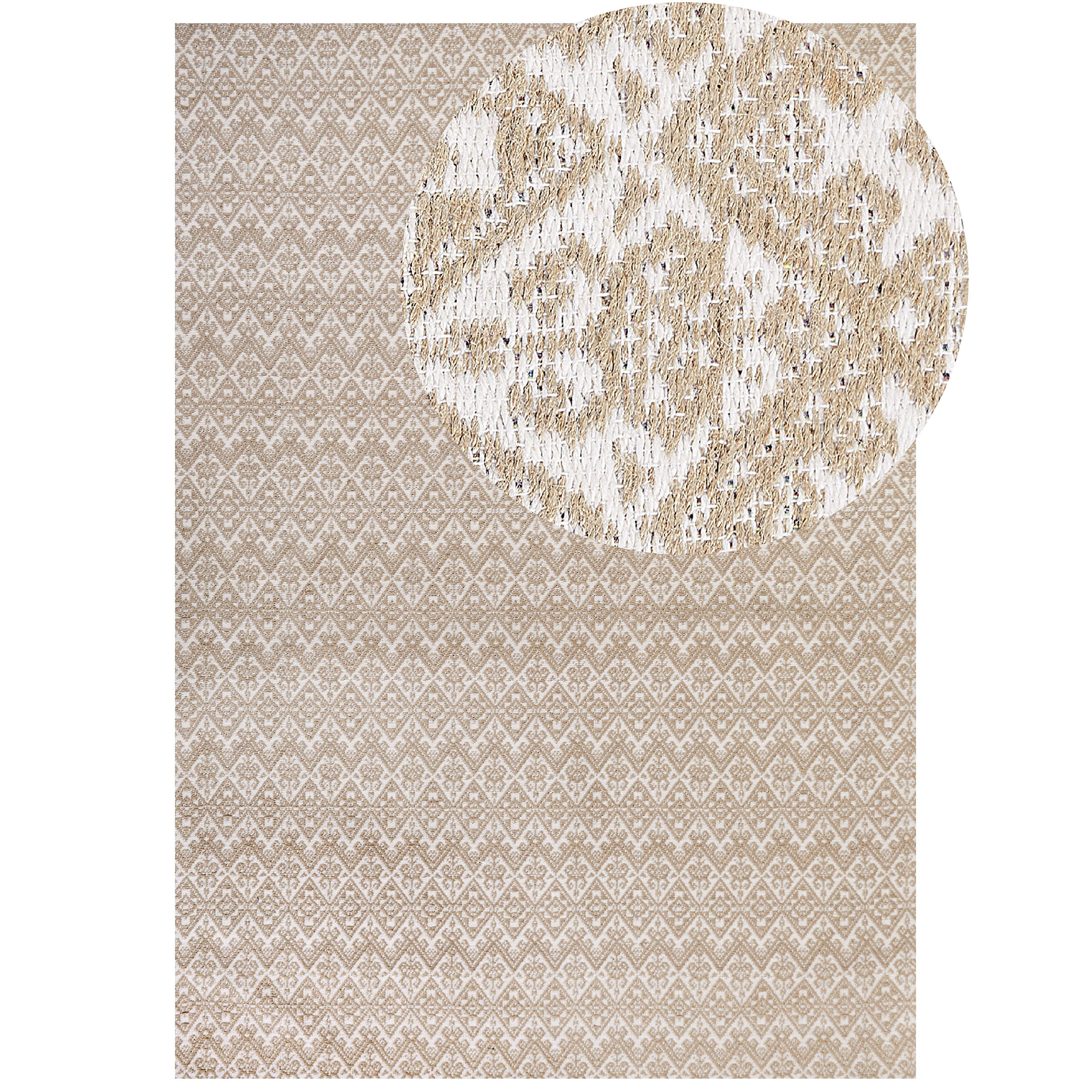 Matto ATIMA Beige 160 x 230 cm juutti