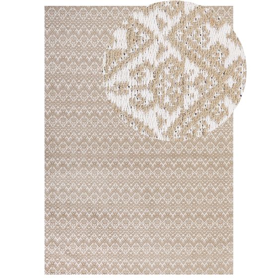 Matto ATIMA Beige 160 x 230 cm juutti