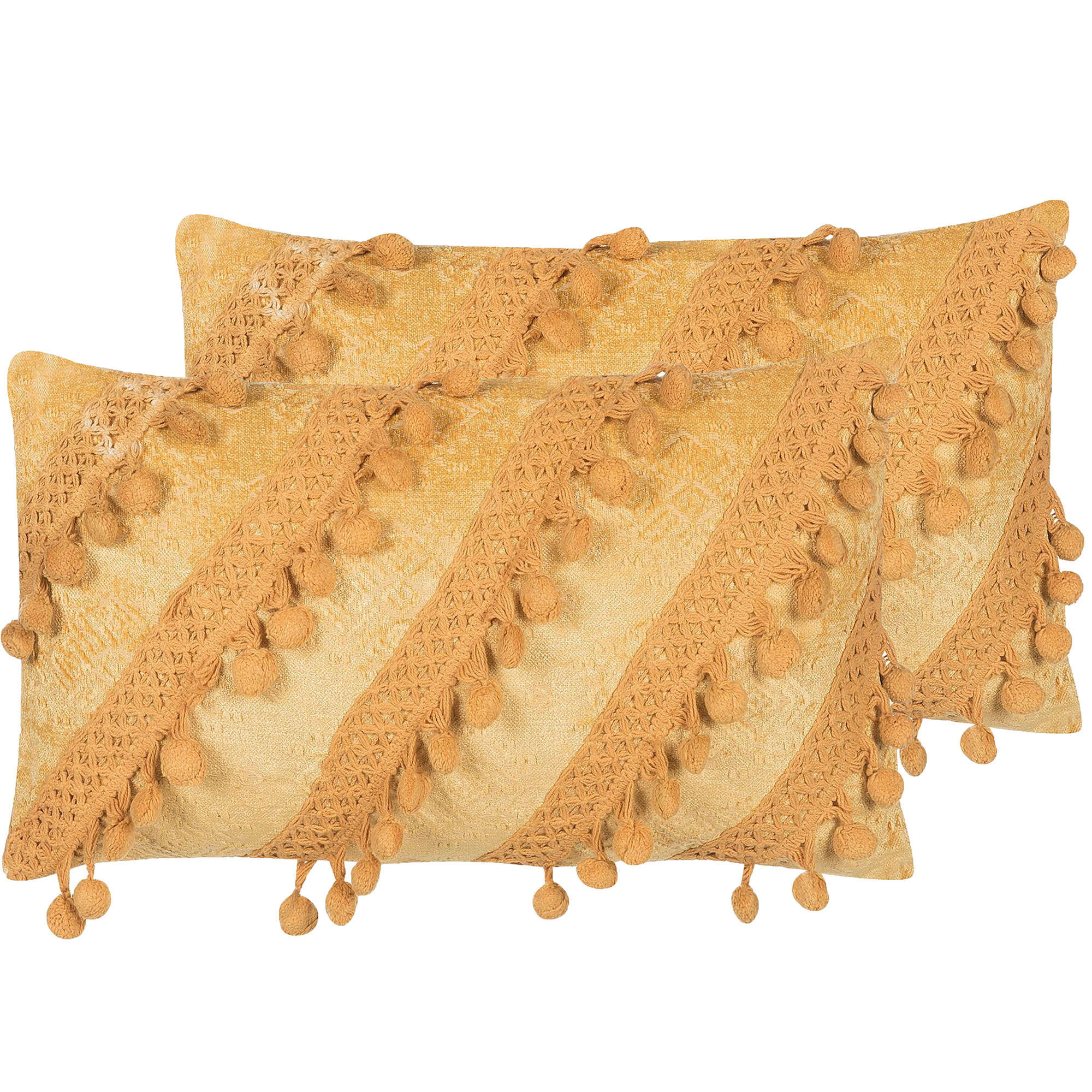 Koristetyyny AYROOR 30 x 50 cm Sinapinkeltainen Geometrinen kuvio