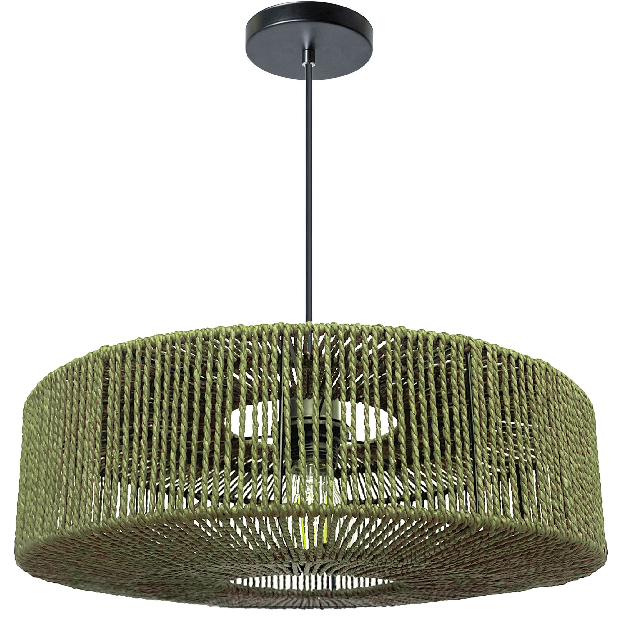 TOOLIGHT Riippuvalaisin App1296-1Cp Vihreä, 40X40X103Cm