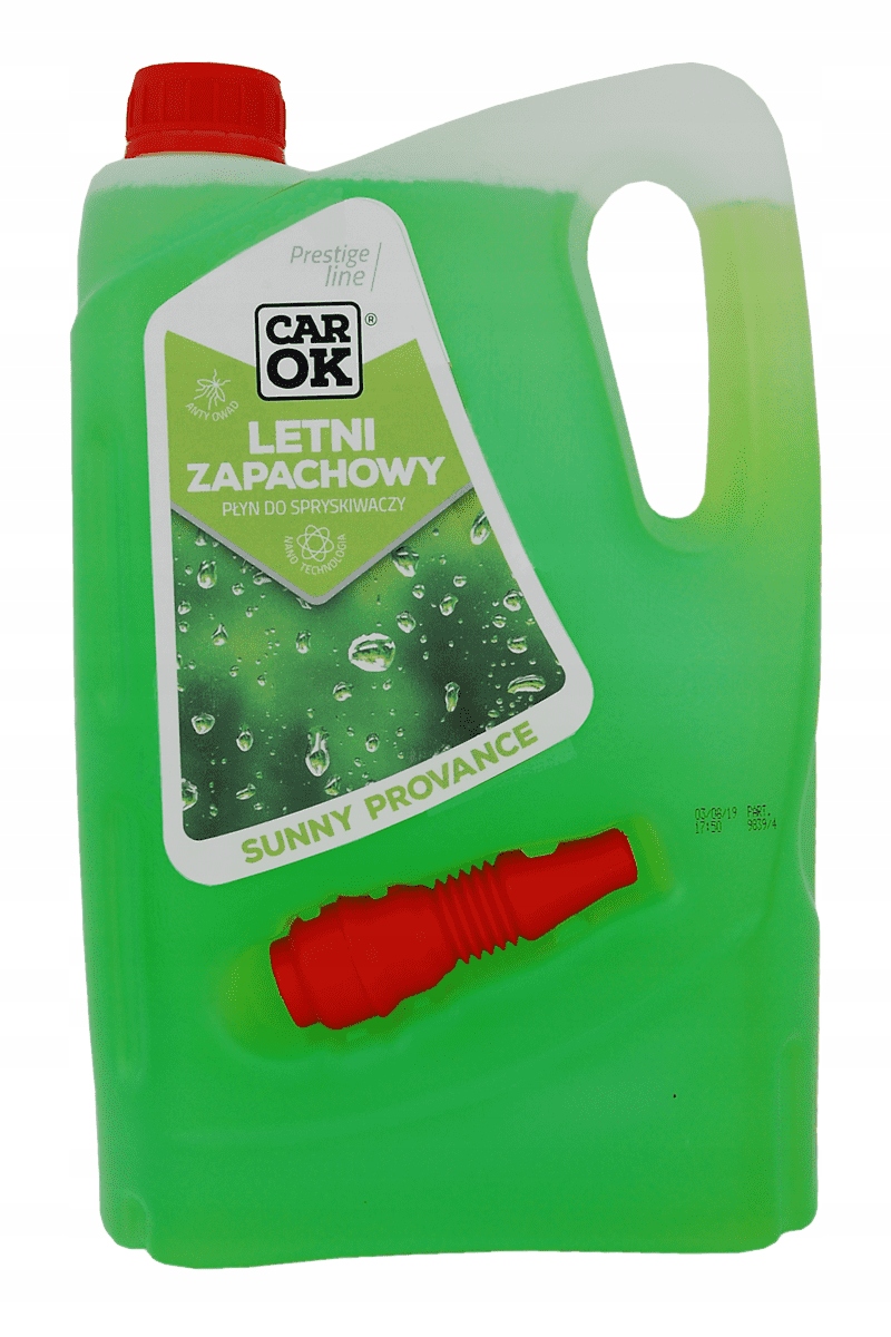 Kesäinen tuulilasinpesuneste suppilolla 4 l