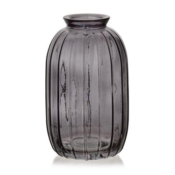 Maljakko lasi Serenite Serenite 7x12 harmaa 1kpl