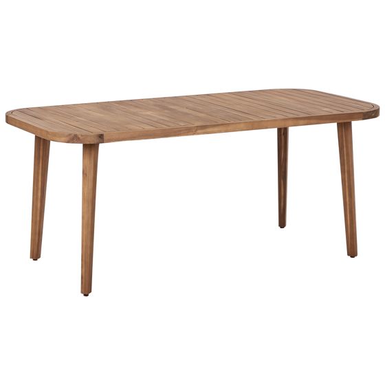 Puutarhapöytä PARAGGI 180 cm 90 cm Sertifioitu akaasia Ruskea