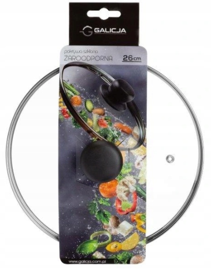 Lämmönkestävä lasikansi 26 cm