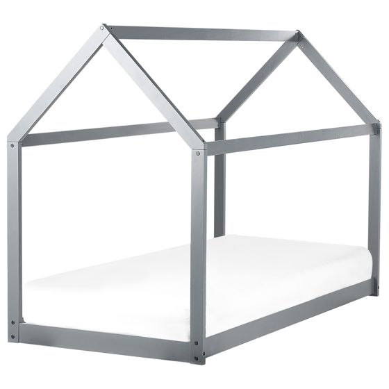 Sänky mänty harmaa 90 x 200 cm TOSSE