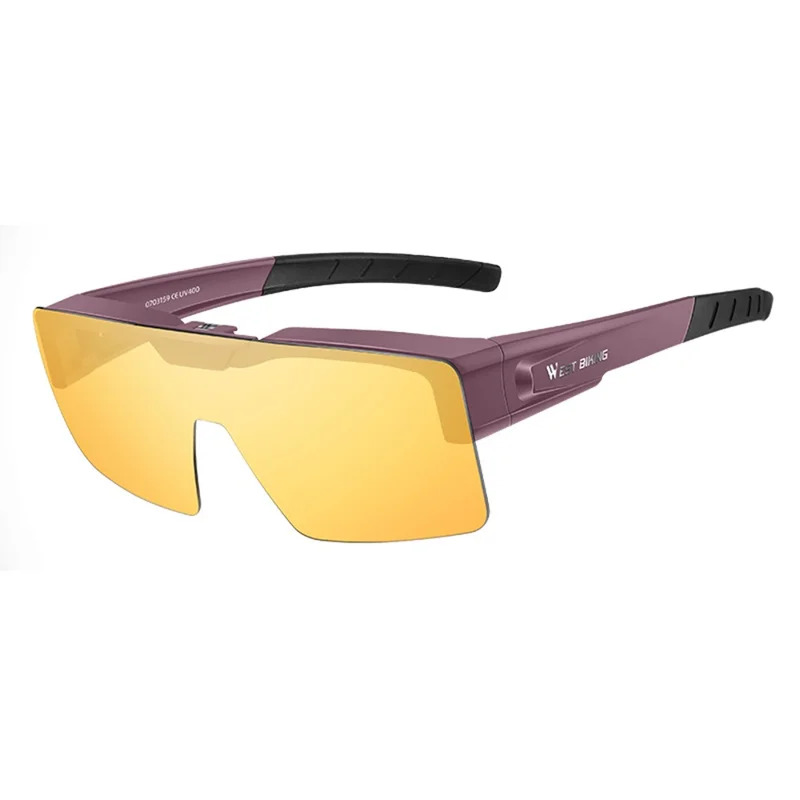 Urheilulliset tuulenpitävät aurinkolasit polarisoiduilla linsseillä