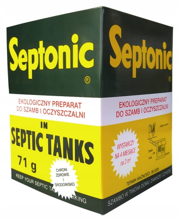 Saostussäiliöiden ja kotitalouksien jätevedenpuhdistamoiden valmistelu 71g aktivaattori 4 pussia