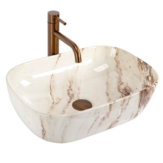 REA Malja-allas Marrone shiny Beige, 46, 5X33X13, 5CM