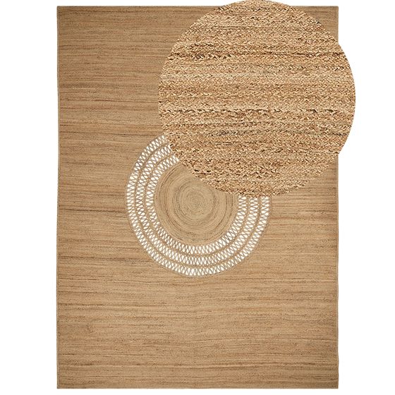 Matto BOGAZOREN Beige 300 x 400 cm juutti