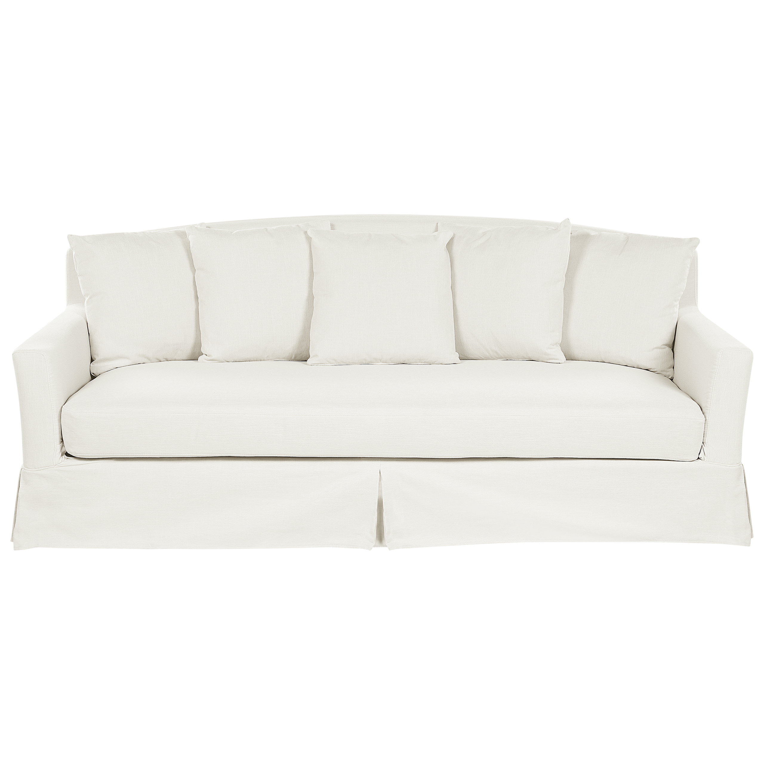 Sohva 3-istuttava GILJA kangas Vaaleanharmaa