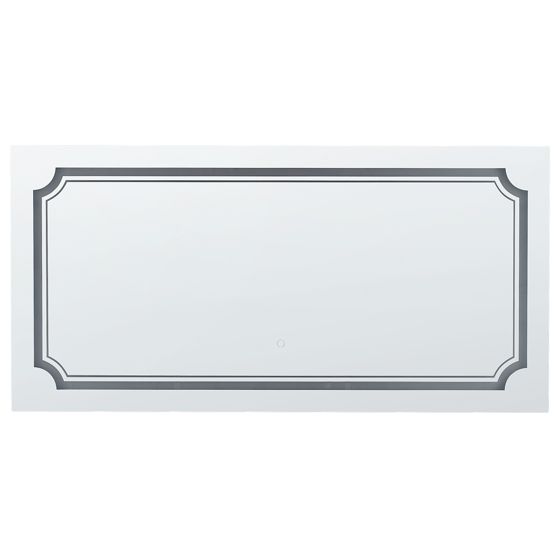 Kylpyhuoneen LED-peili ARROMACHNES 120 cm 60 cm Hopea