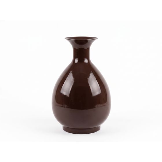 Maljakko metalli MONDEX ROGER 14x23,5x39 cm suklaanruskea 1 kpl