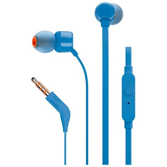 JBL Tune 110 -langalliset kuulokkeet, siniset