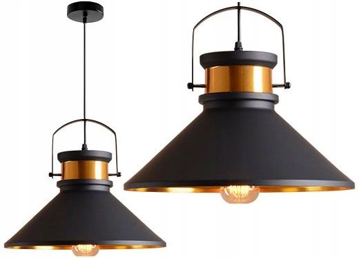 TOOLIGHT riippuva kattovalaisin APP174-1CPASTI B musta, 100x38x111cm