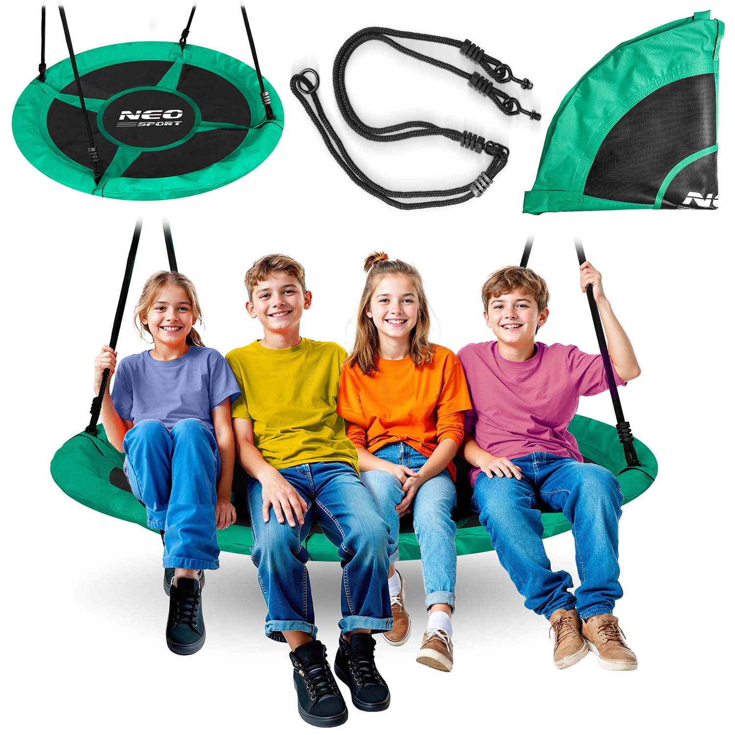 Neo-Sport Swingo 120 cm variksenpesäkeinu