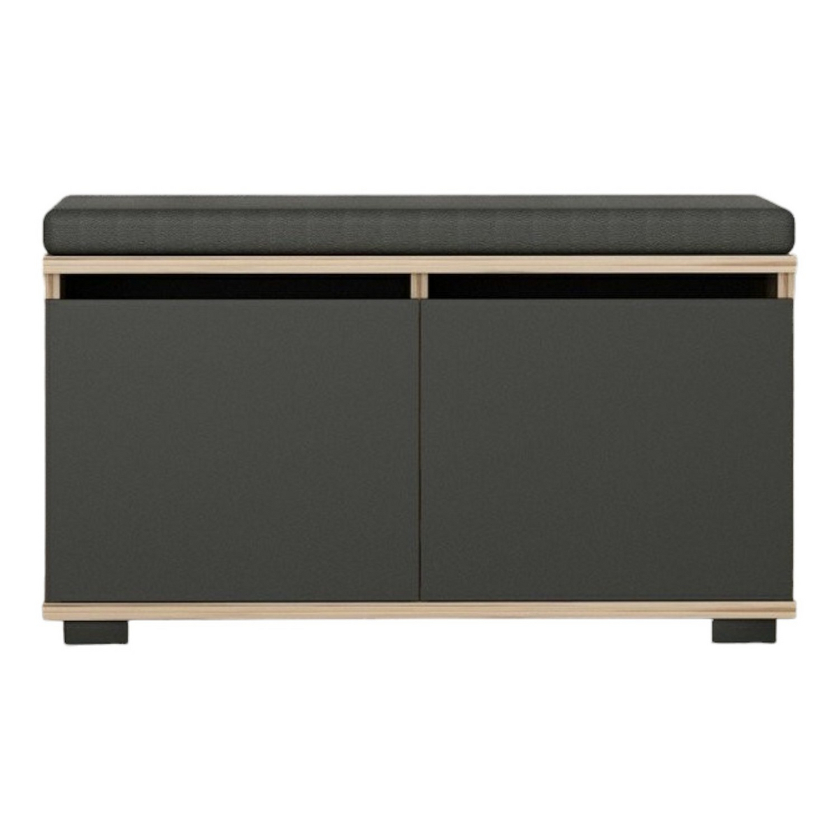 Norda Design moderni kenkäkaappi, 80 cm x 42 cm x 35 cm | 100 % melamiinipinnoitettu, 18 mm paksu | tyylikäs säilytysratkaisu