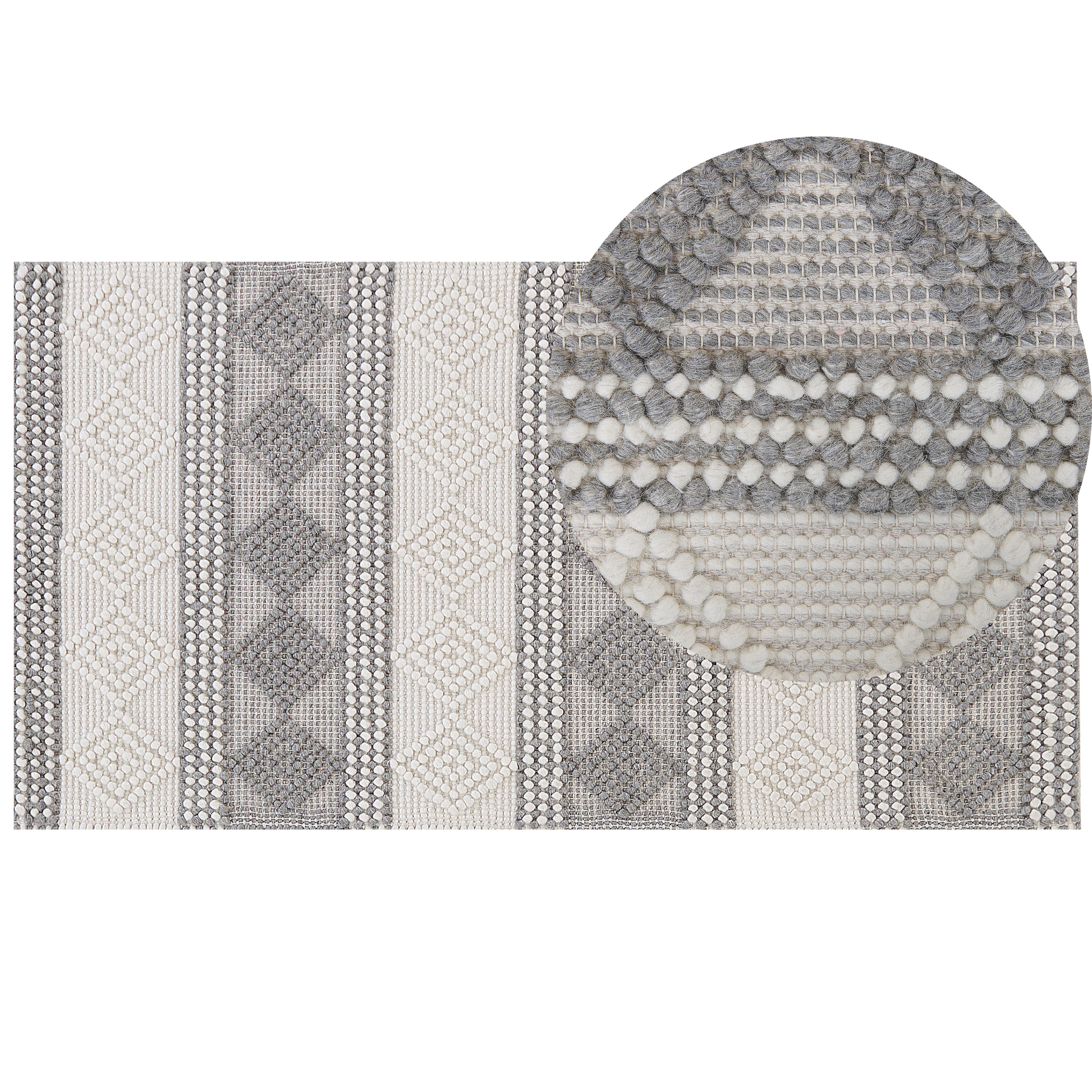 Matto BOZOVA Vaaleanbeige 80 x 150 cm Villa