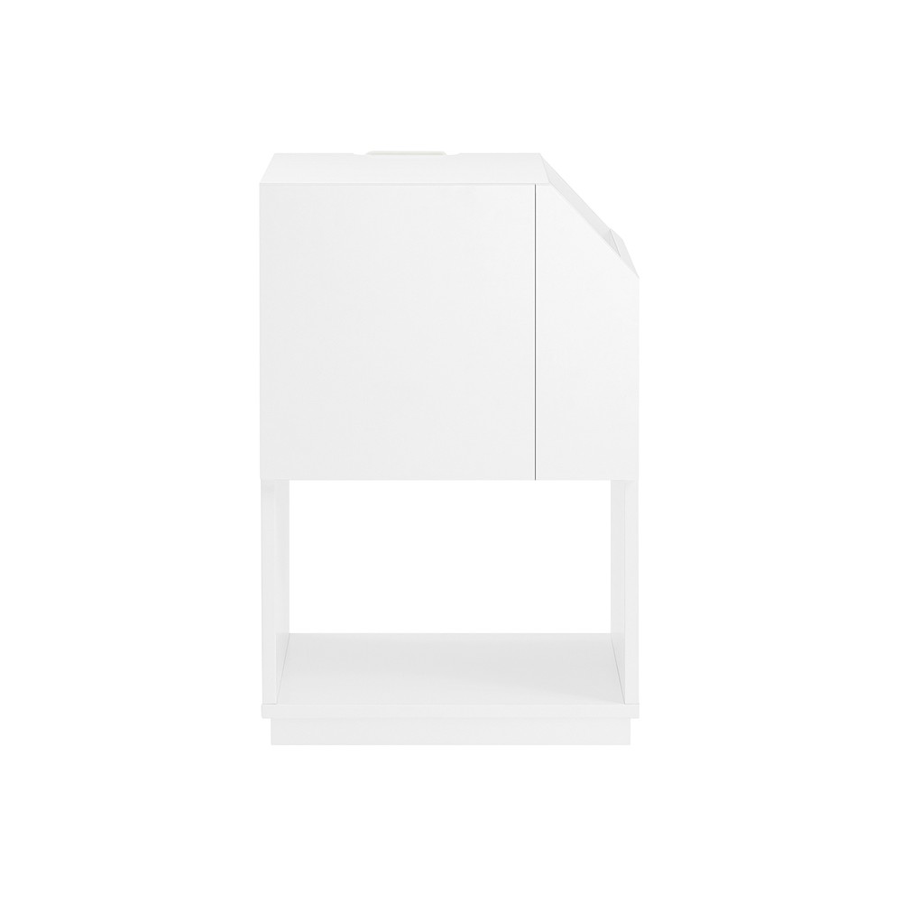 SoBuy Yöpöytä Lipasto Sohvapöytä Sivupöytä valkoinen FBT136-W