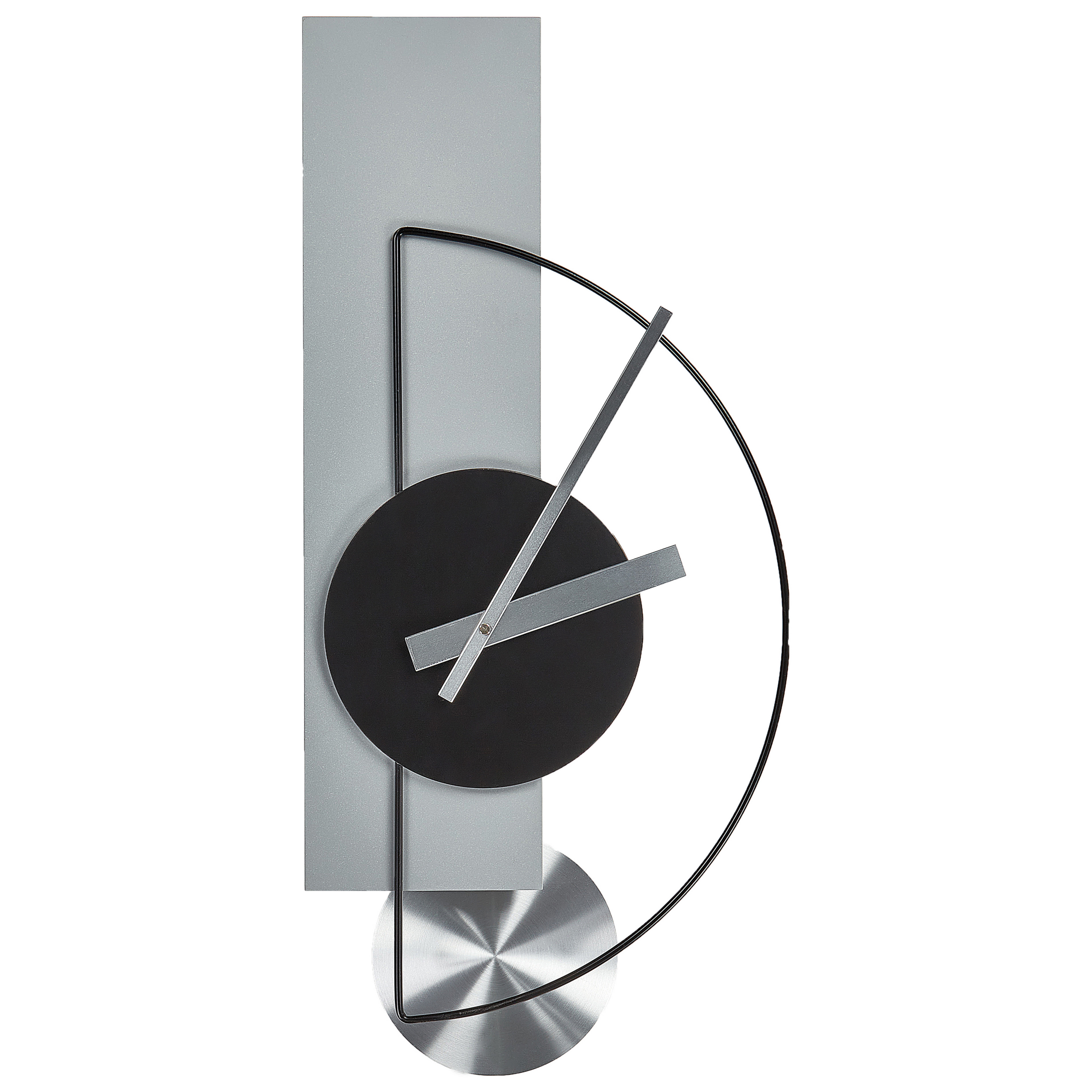 Seinäkello CEVINS 31 cm metalli Vaaleanharmaa