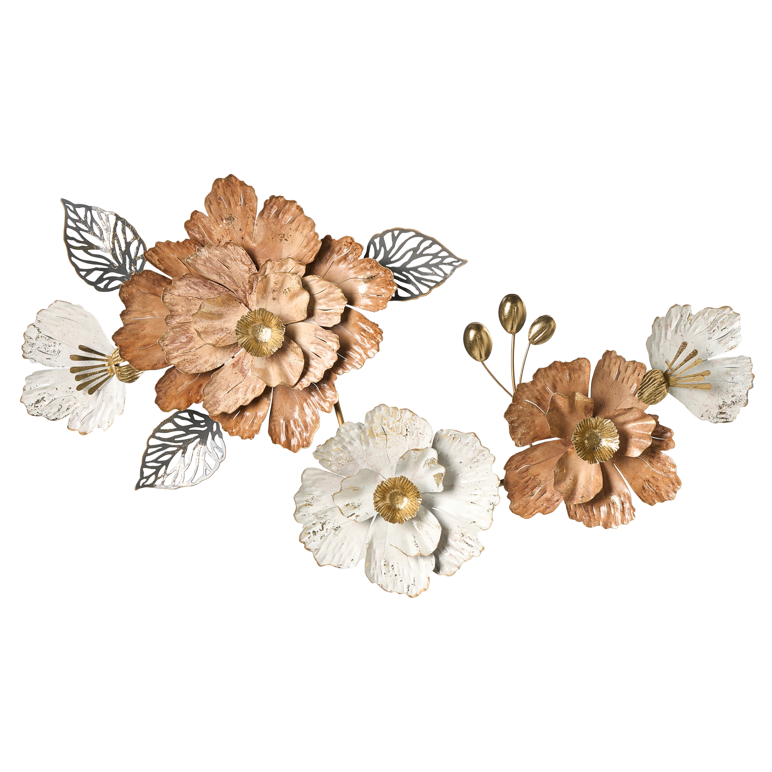 Seinäkoriste Kukka CAESIUM metalli 95 cm Monivärinen