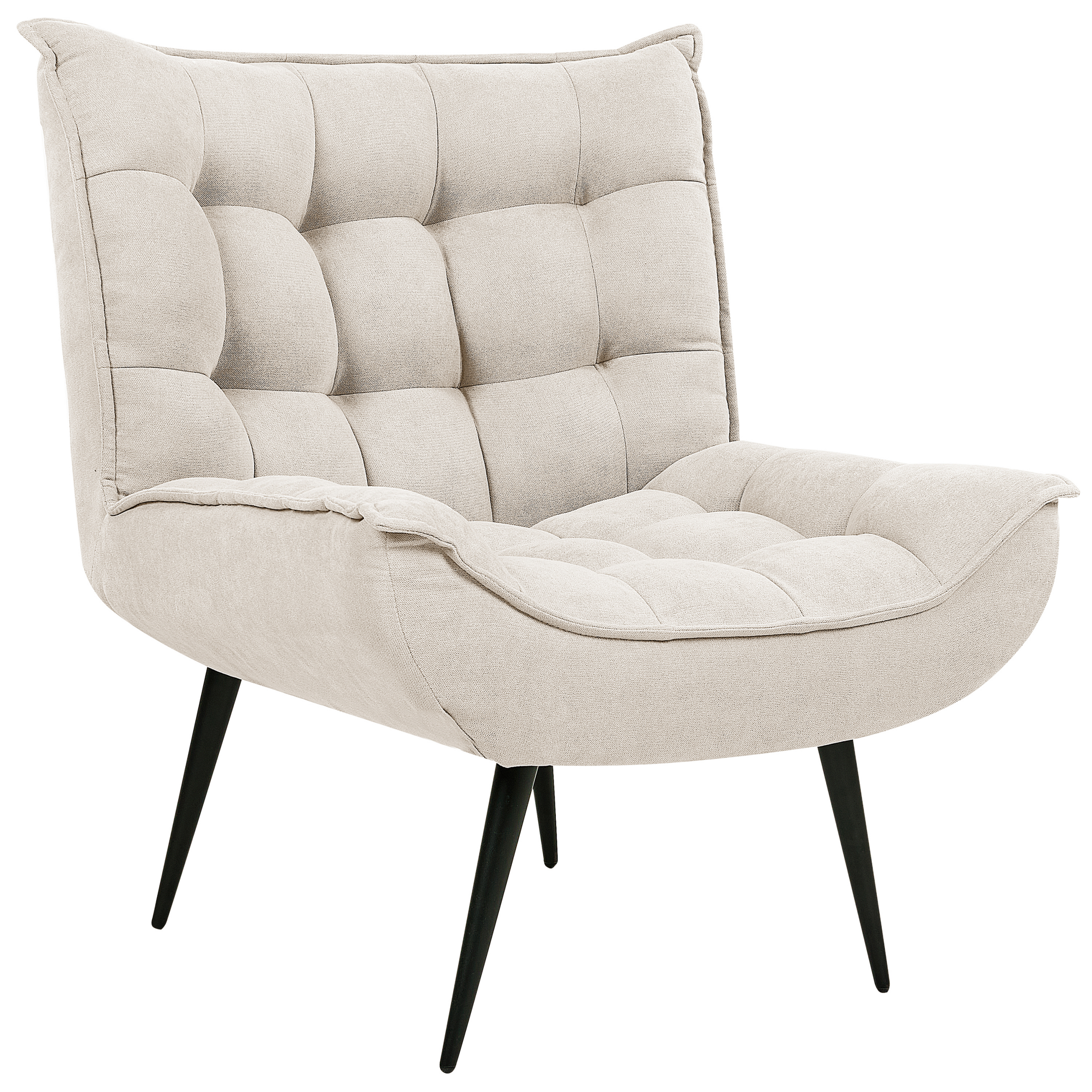 Nojatuoli ALVESTA Kangas Vaaleanbeige