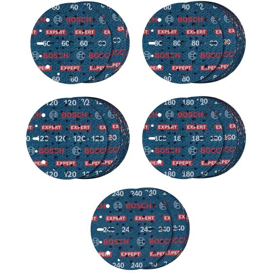 Bosch O780 Expert -Kalvohiomapyörölajitelma 150 mm 55 kpl