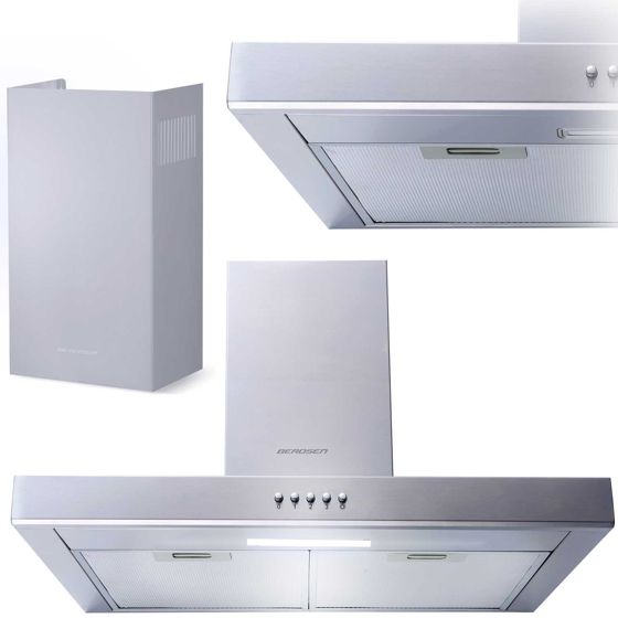 Berdsen BE-60A-T1 INOX 60 cm liesituuletin