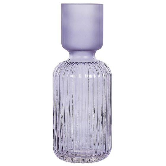 Kukkamaljakko TRAGANA lasi 31 cm Violetti