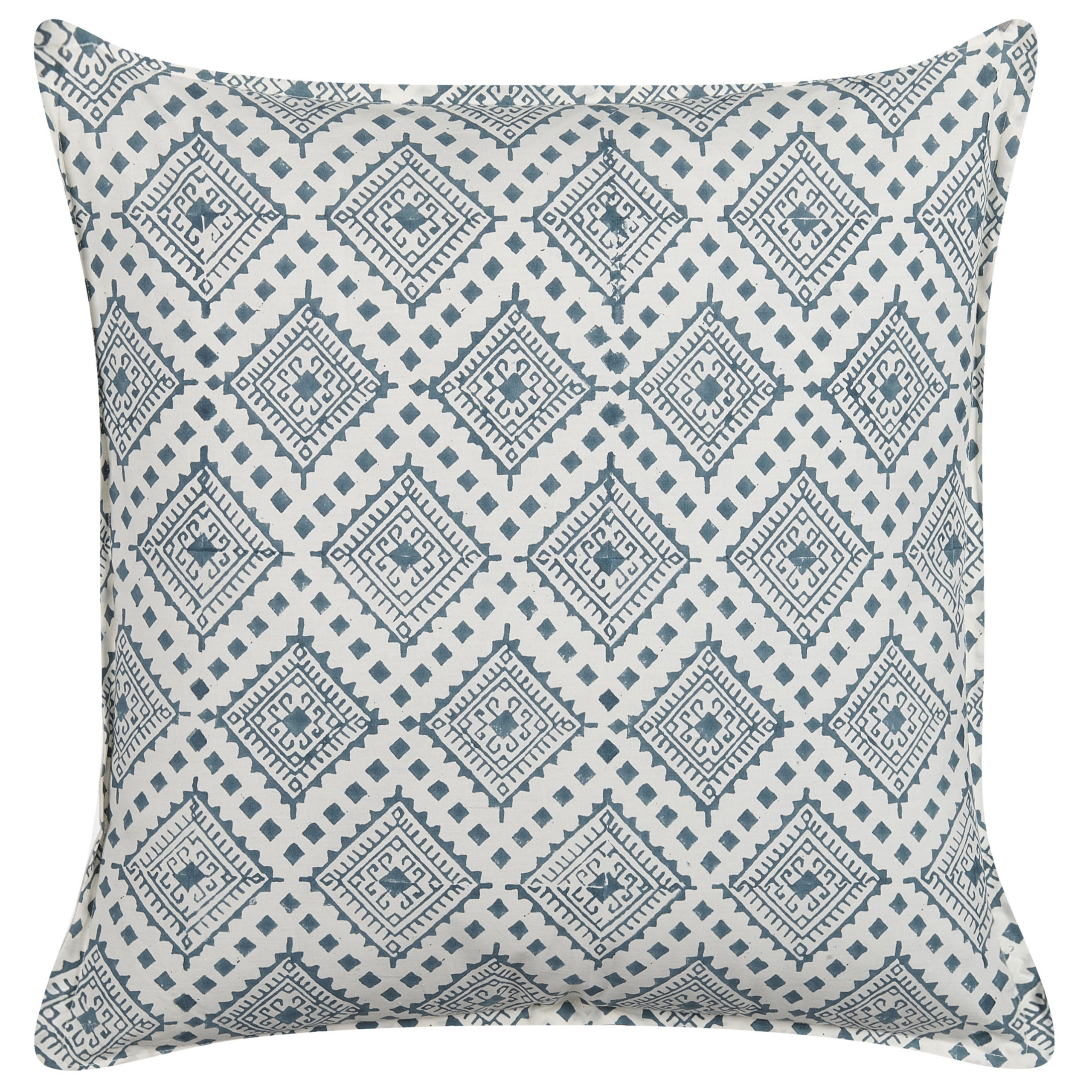 Koristetyyny CORDATA 45 x 45 cm Puuvilla Sininen Itämainen kuvio
