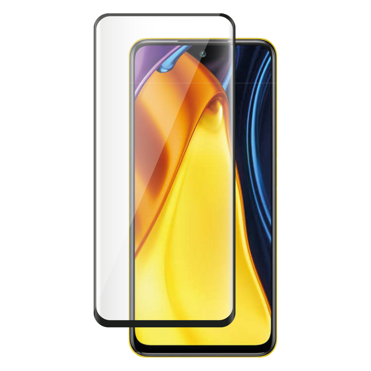 Karkaistu lasi 2,5D, Xiaomi Redmi 10 4G:n kanssa, erittäin kestävä