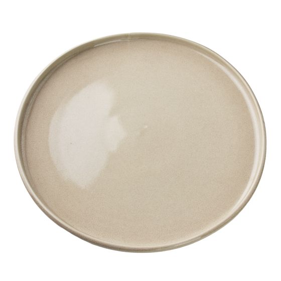 Ruokalautanen posliini BASIC NATURE 28x28x2,8 cm beige 1 kpl