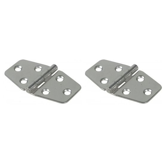 Sarana 40 x 70 mm, ruostumaton teräs – 1 pari – 2 kpl