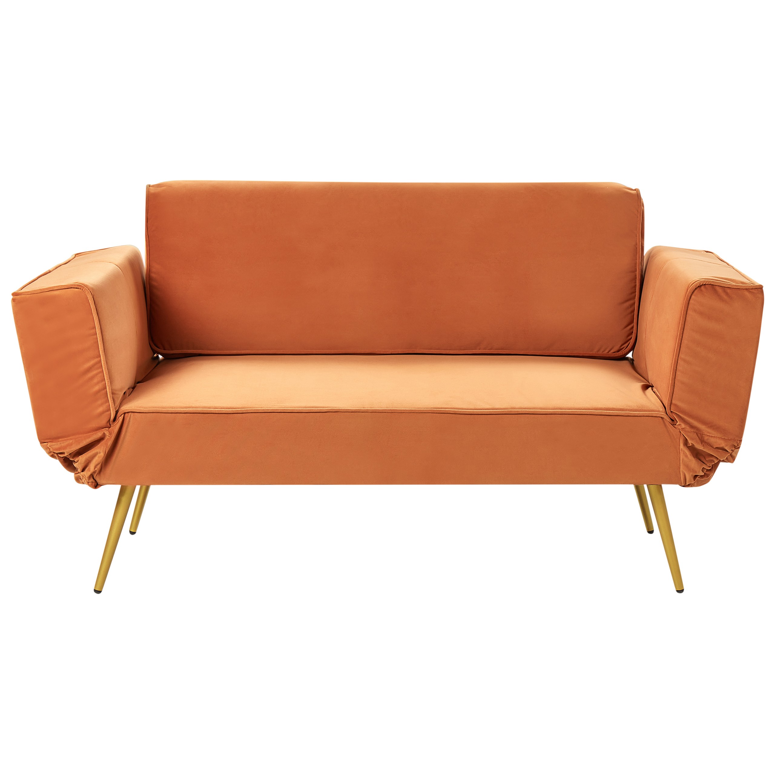 Vuodesohva SAARELA sametti Oranssi 2-istuttava
