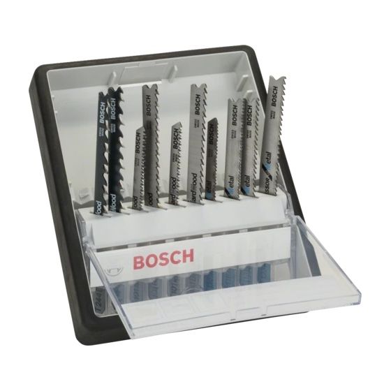 Bosch -Pistosahanteräsarja 10 osaa