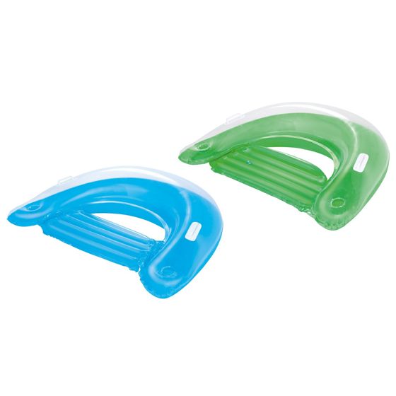 Bestway 43118 vihreä uimatuoli kahvoilla ja mukitelineillä 152 x 99 cm