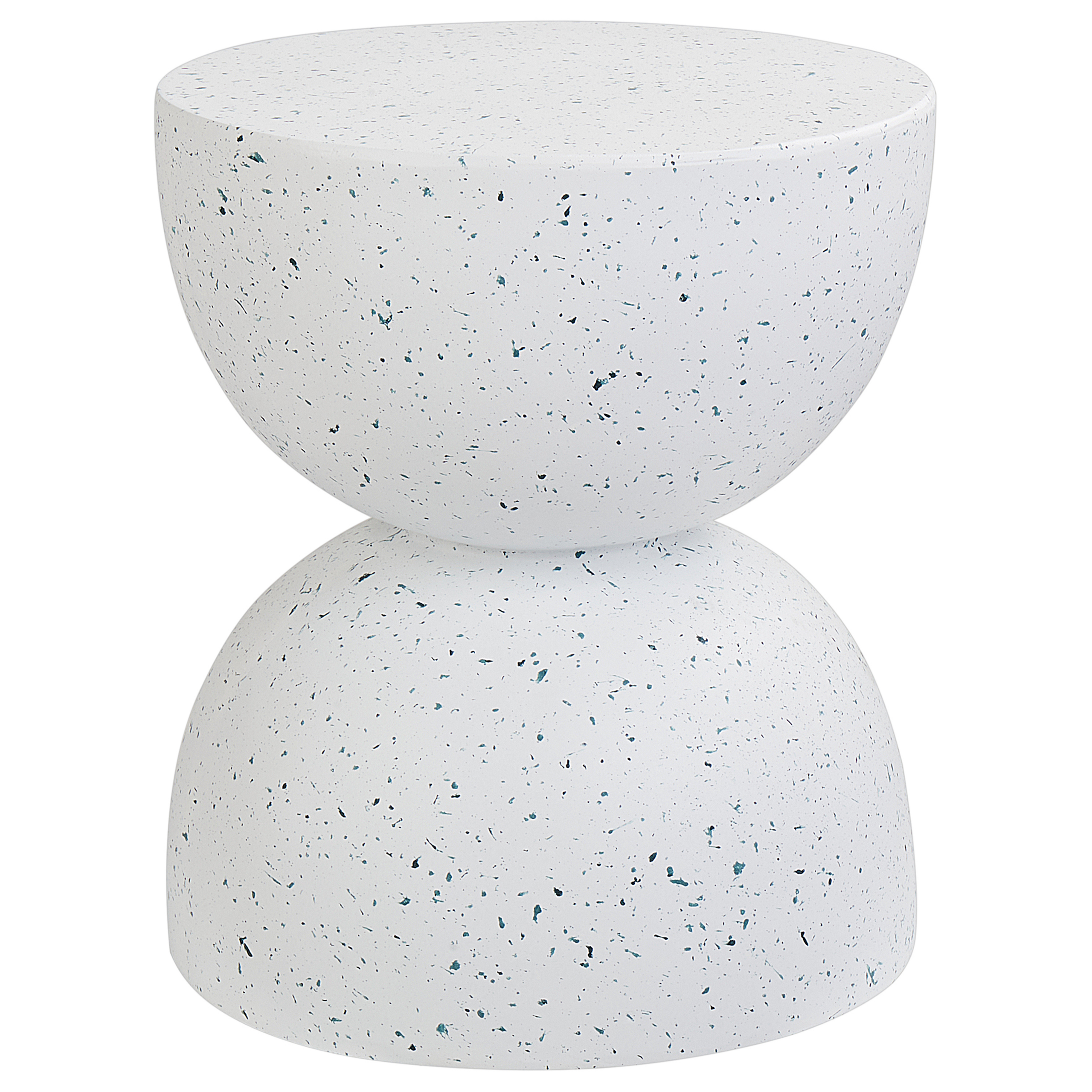 Sivupöytä CAORIA 40 cm 40 cm Terrazzo-kuvio Valkoinen
