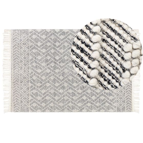 Matto KAVAK Musta 160 x 230 cm villa