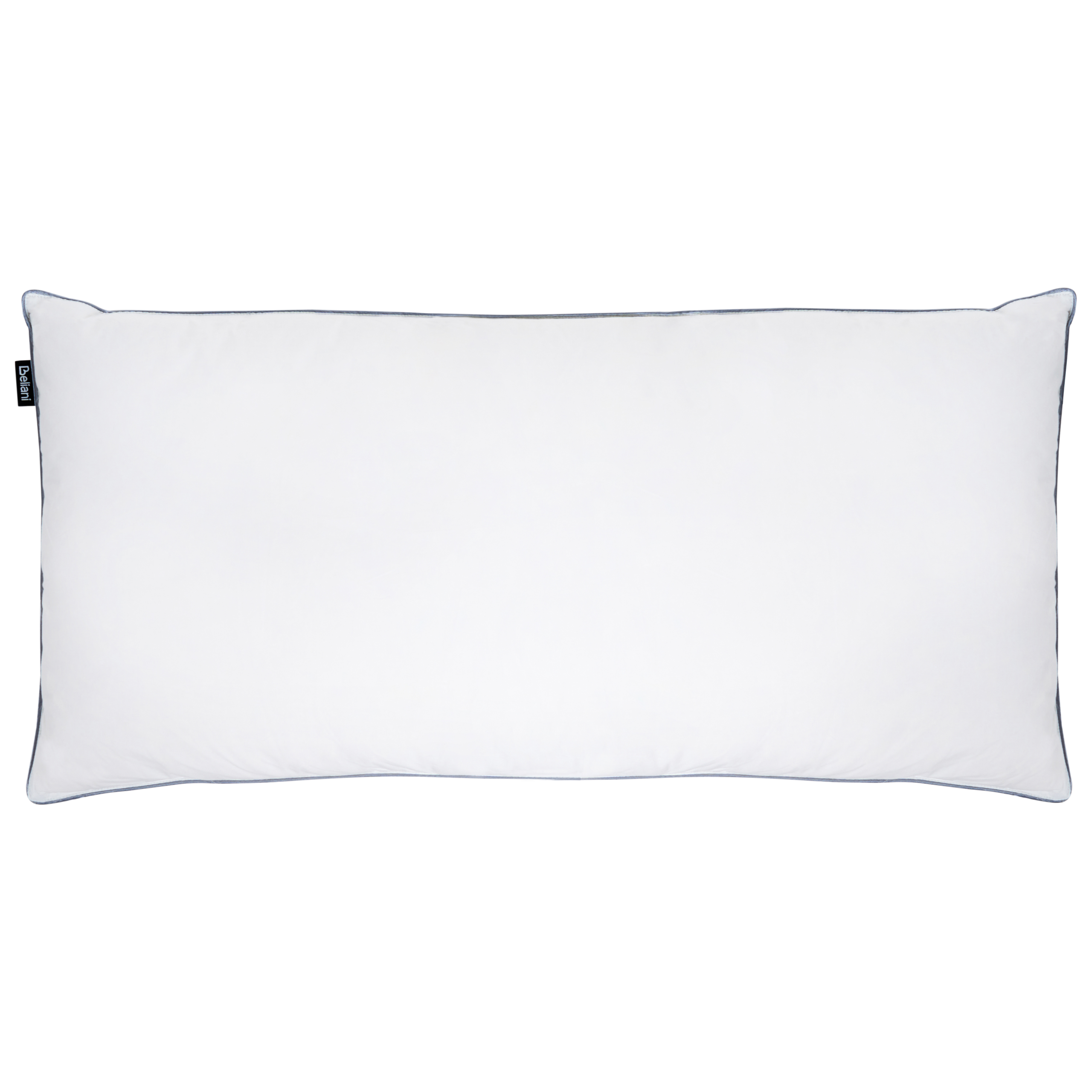 Tyyny 3 kammiota TEIDE Matala 40 x 80 cm Ankanhöyhenet ja -untuva Valkoinen
