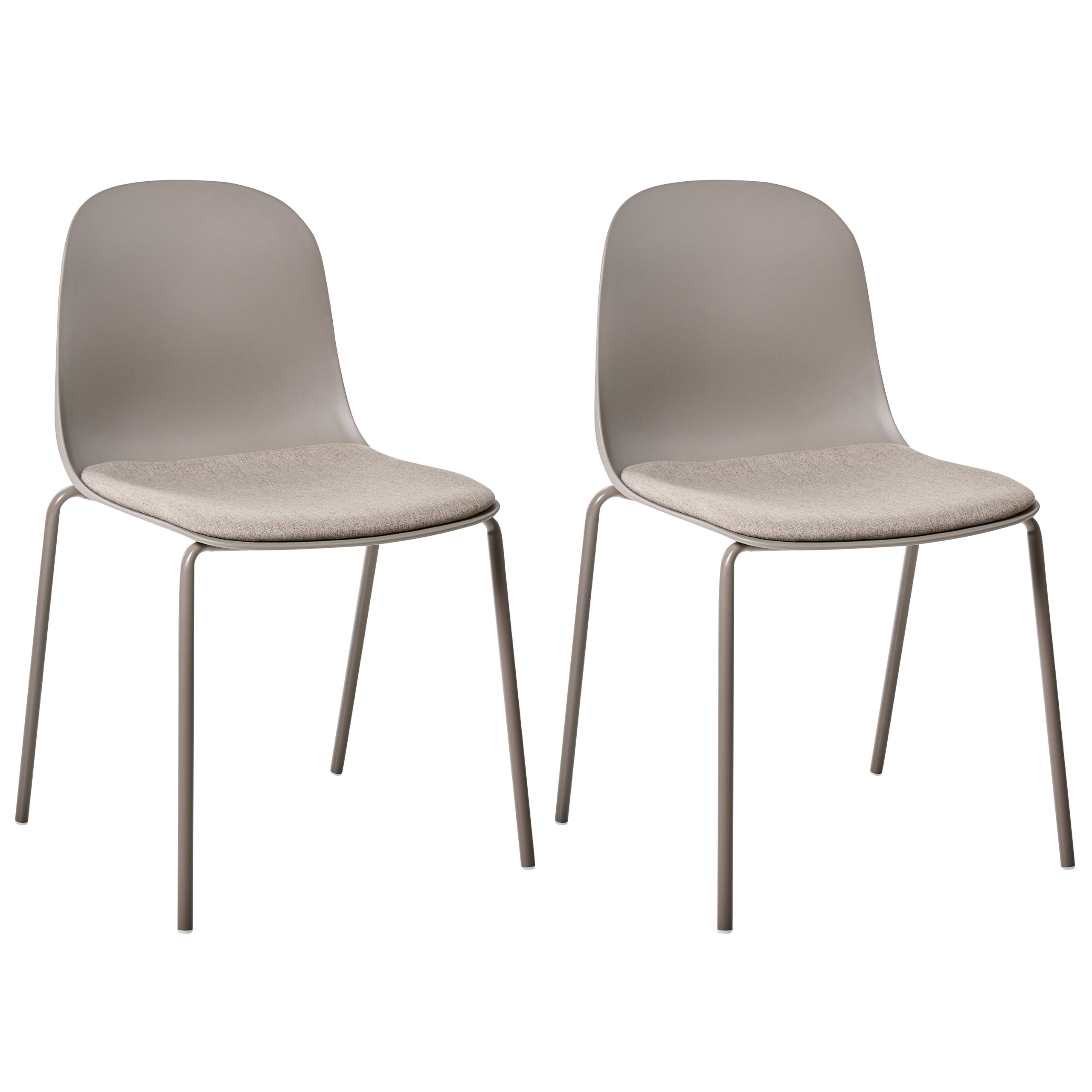Kokoustuolisetti 2 kpl DORR Ruskeanharmaa