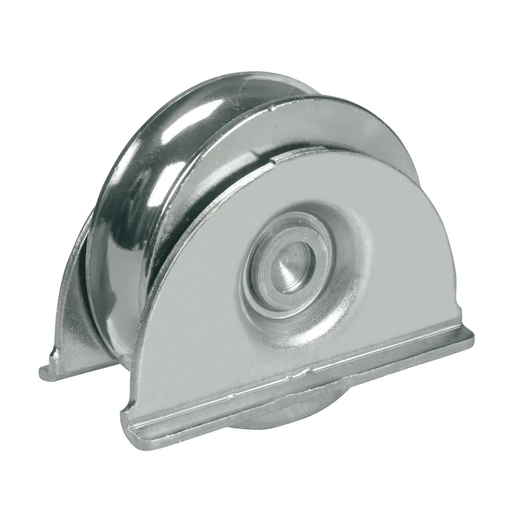 120 mm:n pyöreä urapyörä, 20, 5 mm:n ura upotetussa kiinnikkeessä