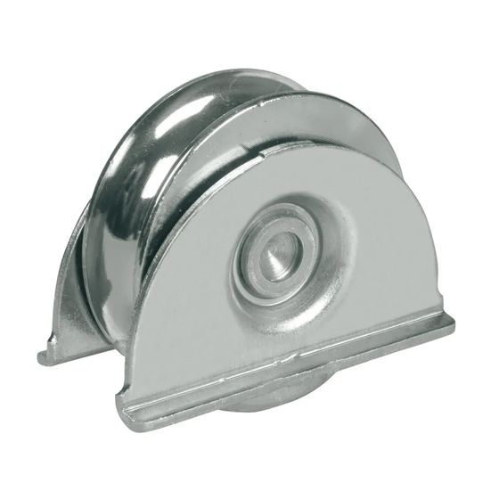 120 mm:n pyöreä urapyörä, 20, 5 mm:n ura upotetussa kiinnikkeessä