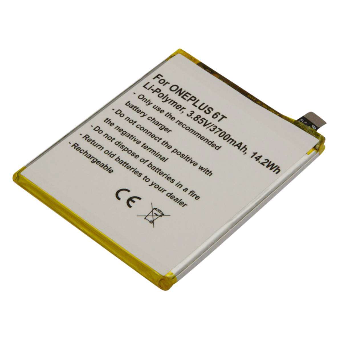 Akku OnePlus 6T BLP685 3, 85V 3700mAh Li-Polymer