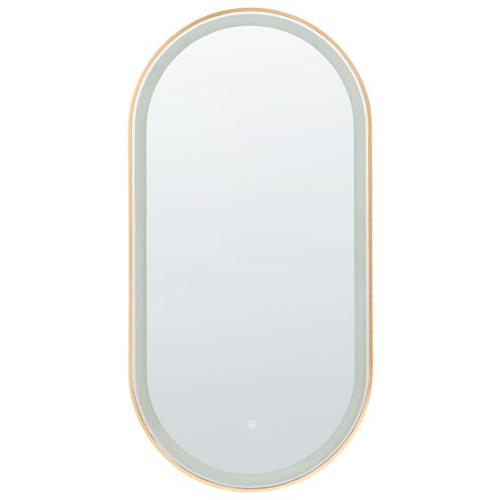 Kylpyhuoneen LED-peili CHIDDES 60 cm 120 cm Hopea