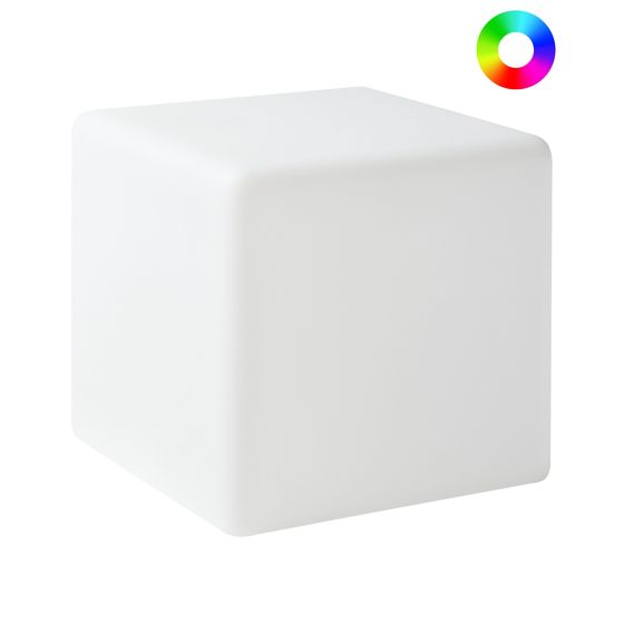 LED-ulkolattiavalaisin LAGARTO Valkoinen