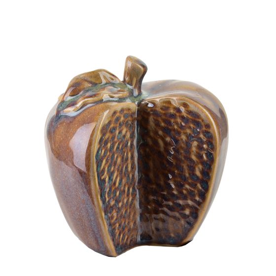 Koristefiguuri keraaminen SAGGIO APPLE 12x10x12,5 cm eri värit 1 kpl