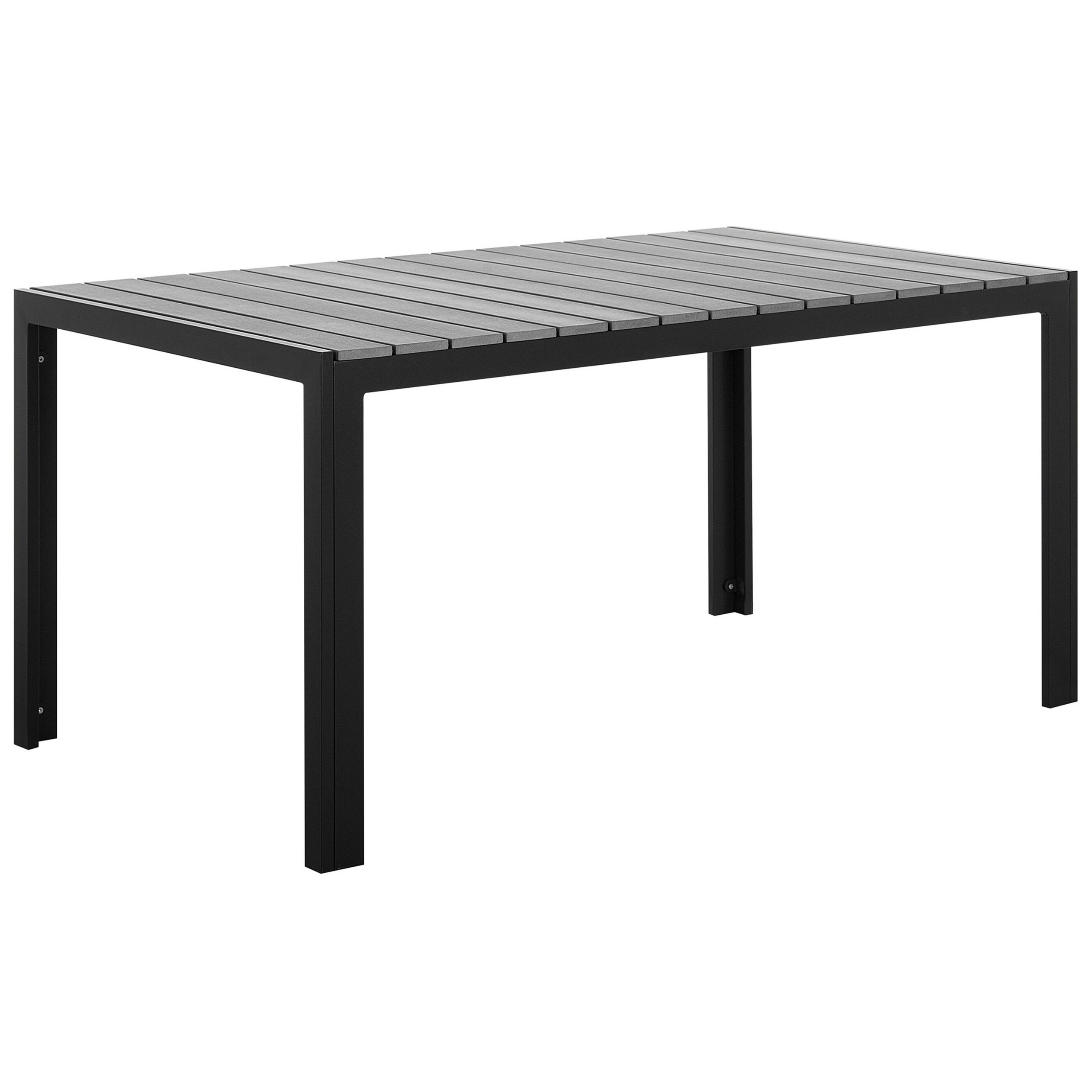 Puutarhapöytä COMO 150 cm 90 cm Harmaa