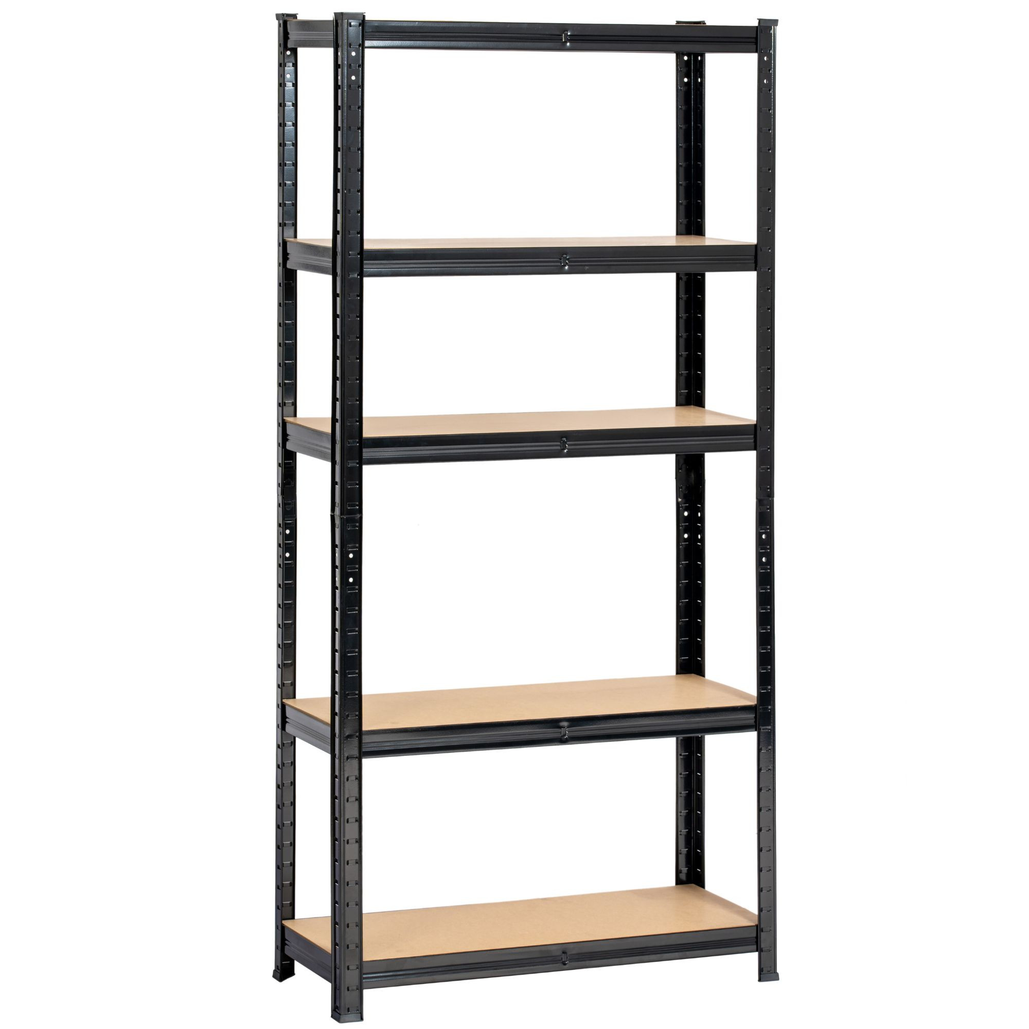 Akord Metallihylly Musta 70x30x154