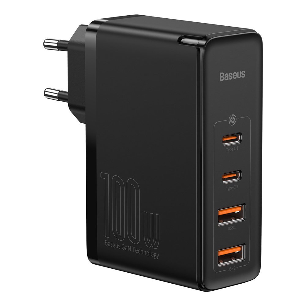 GaN2 Pro USB-pikalaturi USB-C QC PD 100W musta